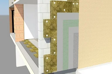 Isolant thermique sous enduit